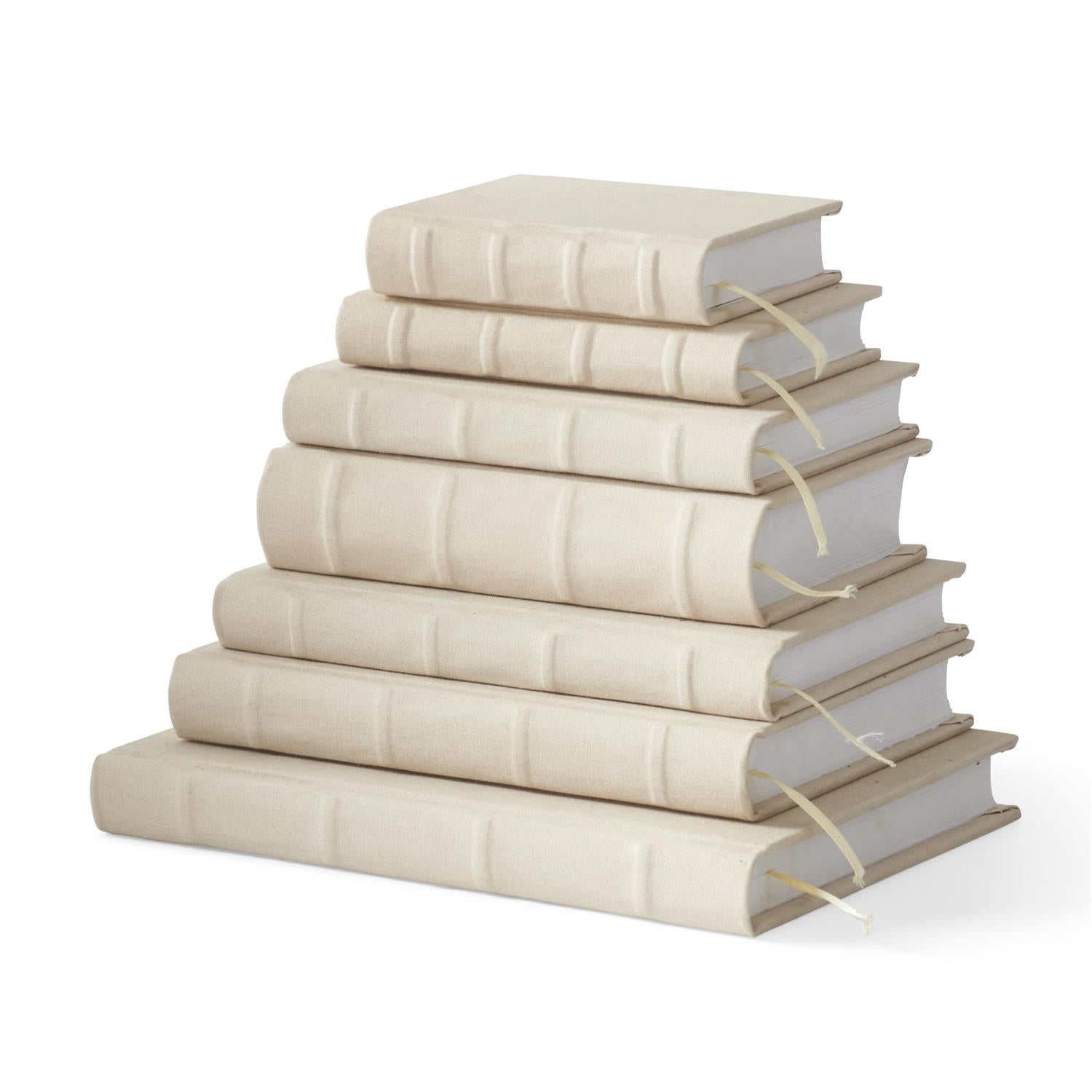 Tan Cotton Canvas Journals