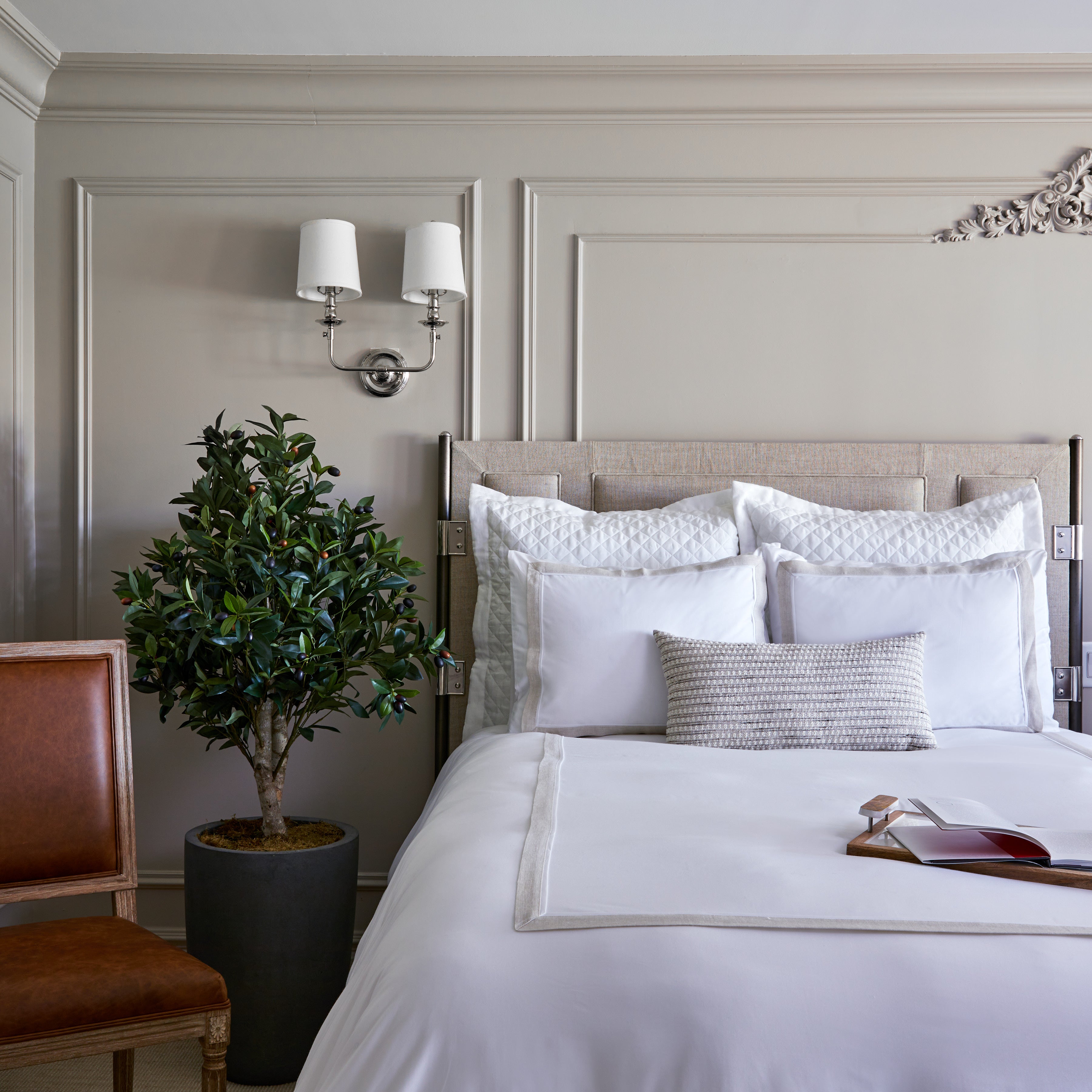 Hudson Linen Quilted Sham