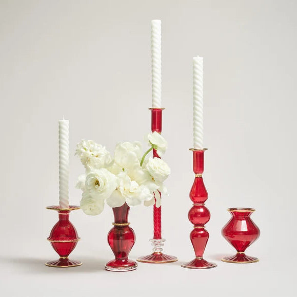 Kim Seybert Ruby Trumpet Bud Vase