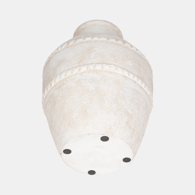 Traditional Textured Terracotta Vase