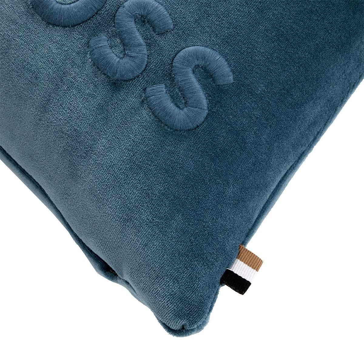 Hugo Boss Bold Logo Velour Accent Pillow