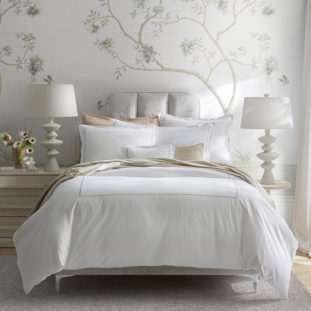 DH Scallop Hotel Linen Set 4PC