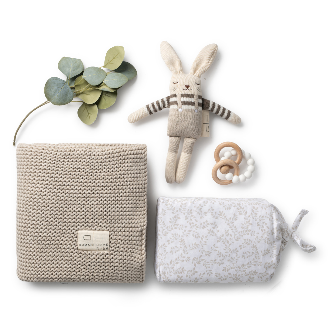 Chunky Taupe Baby Gift Set