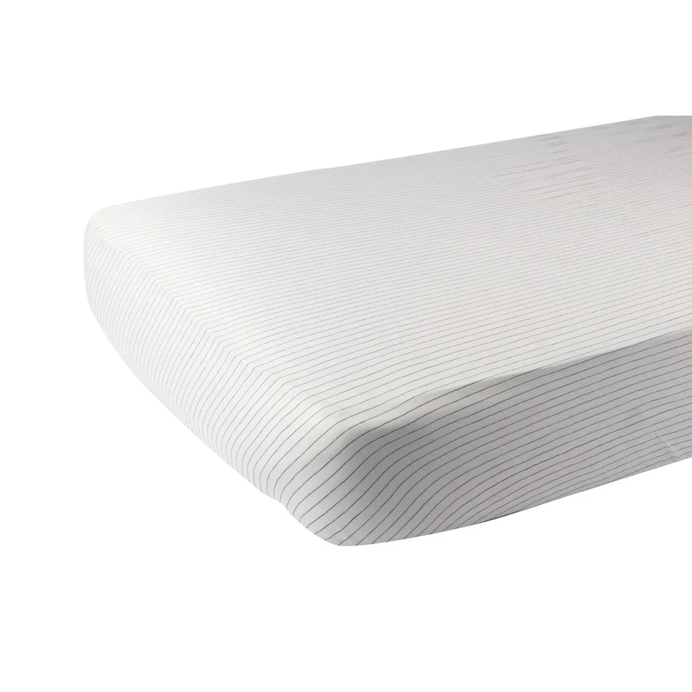 Pencil Stripe Crib Sheet