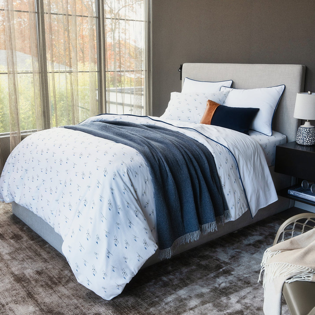 DH Sea Planes 4 PC Duvet Set