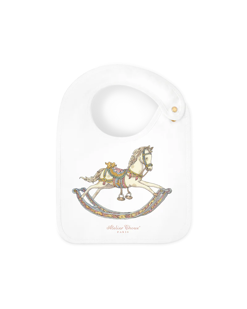 Atelier Choux Rocking Horse Baby Bib