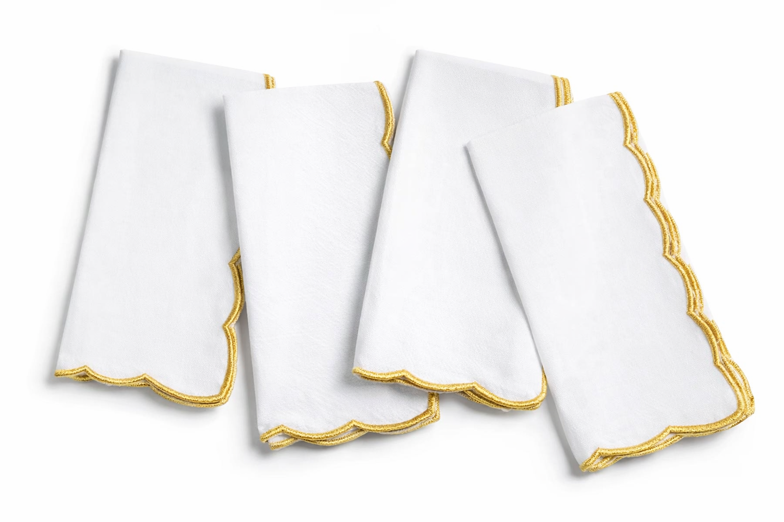 Sorbet Scallop Napkin Set of 6