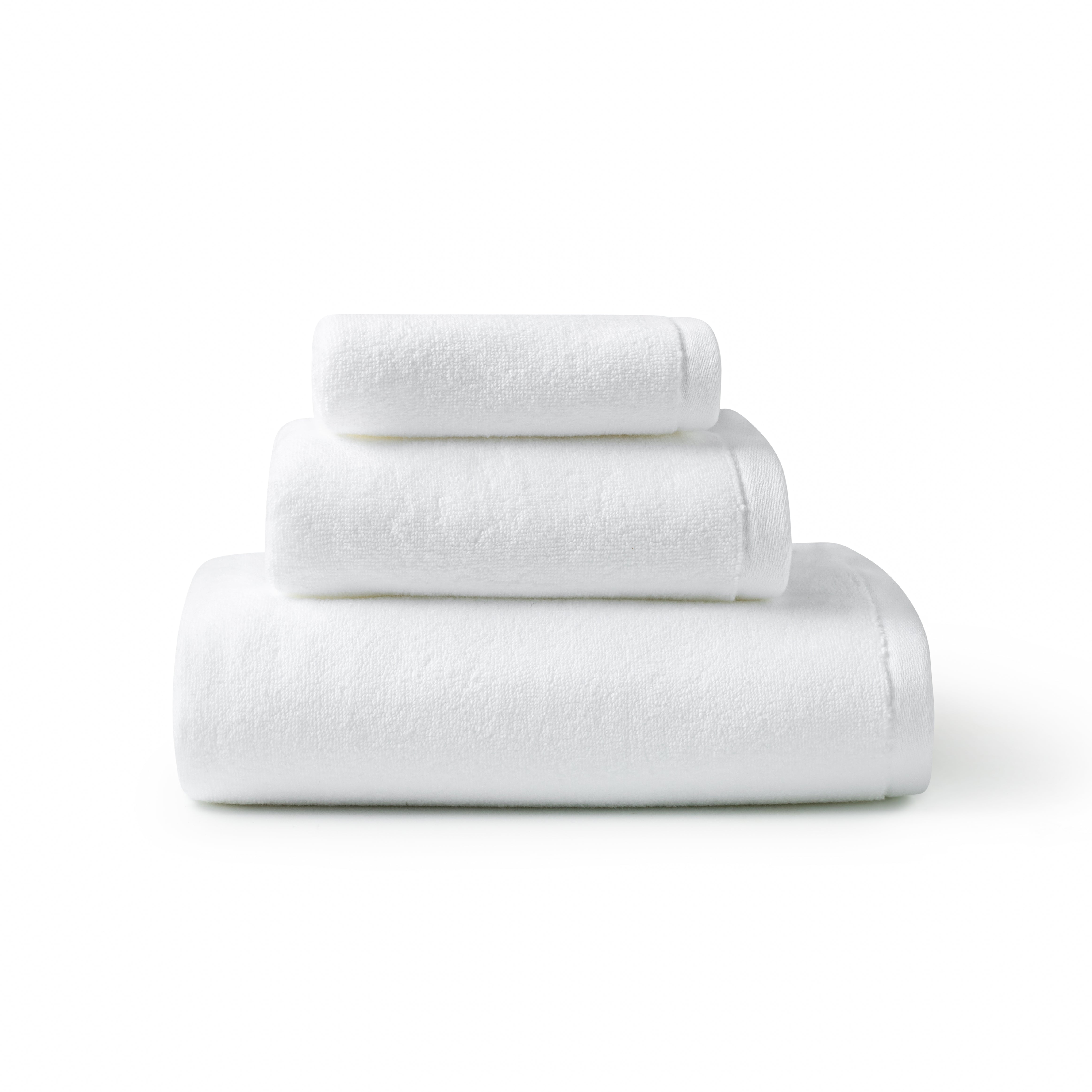 DH White Hand Towel