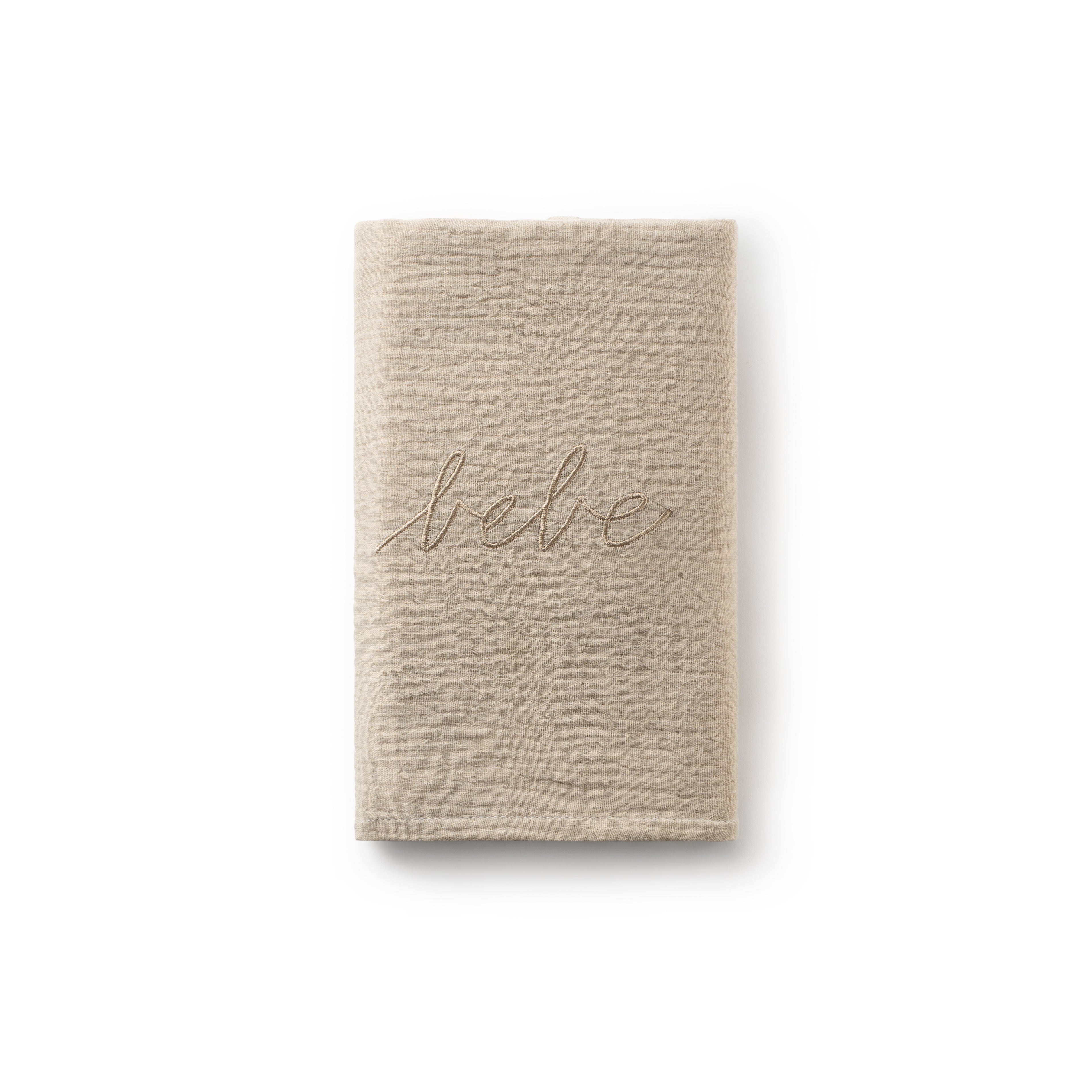 DH Taupe Gauze Bebe Swaddle