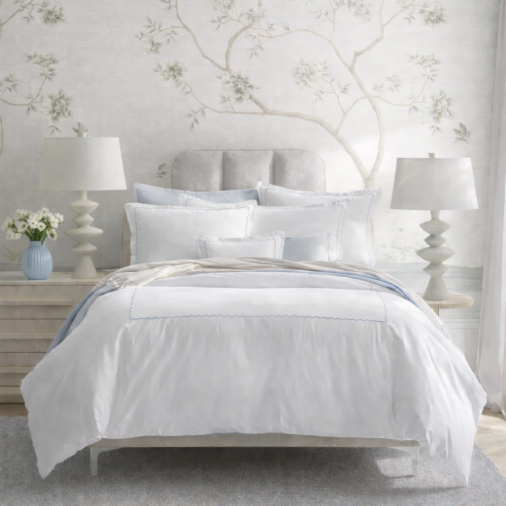 DH Scallop Hotel Linen Set 4PC