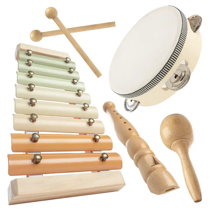 Kids Musical Instruments Set, Montessori Toys