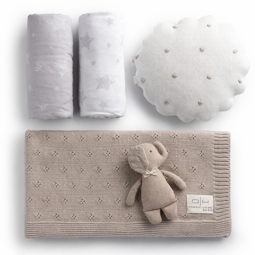 Taupe Crib Gift Set
