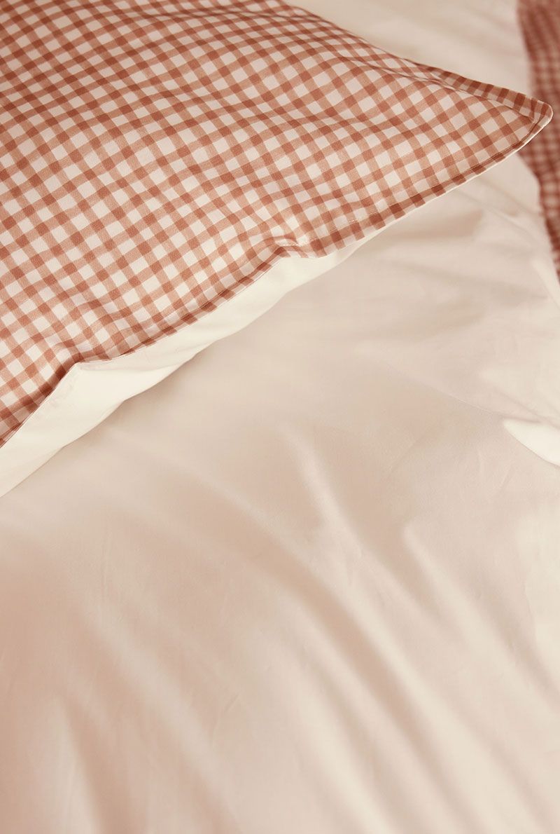 Vichy Pillow Sham