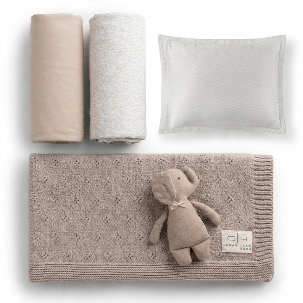 Taupe Crib Gift Set
