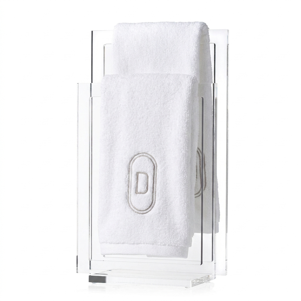 Modern Towel Stand Gift Set