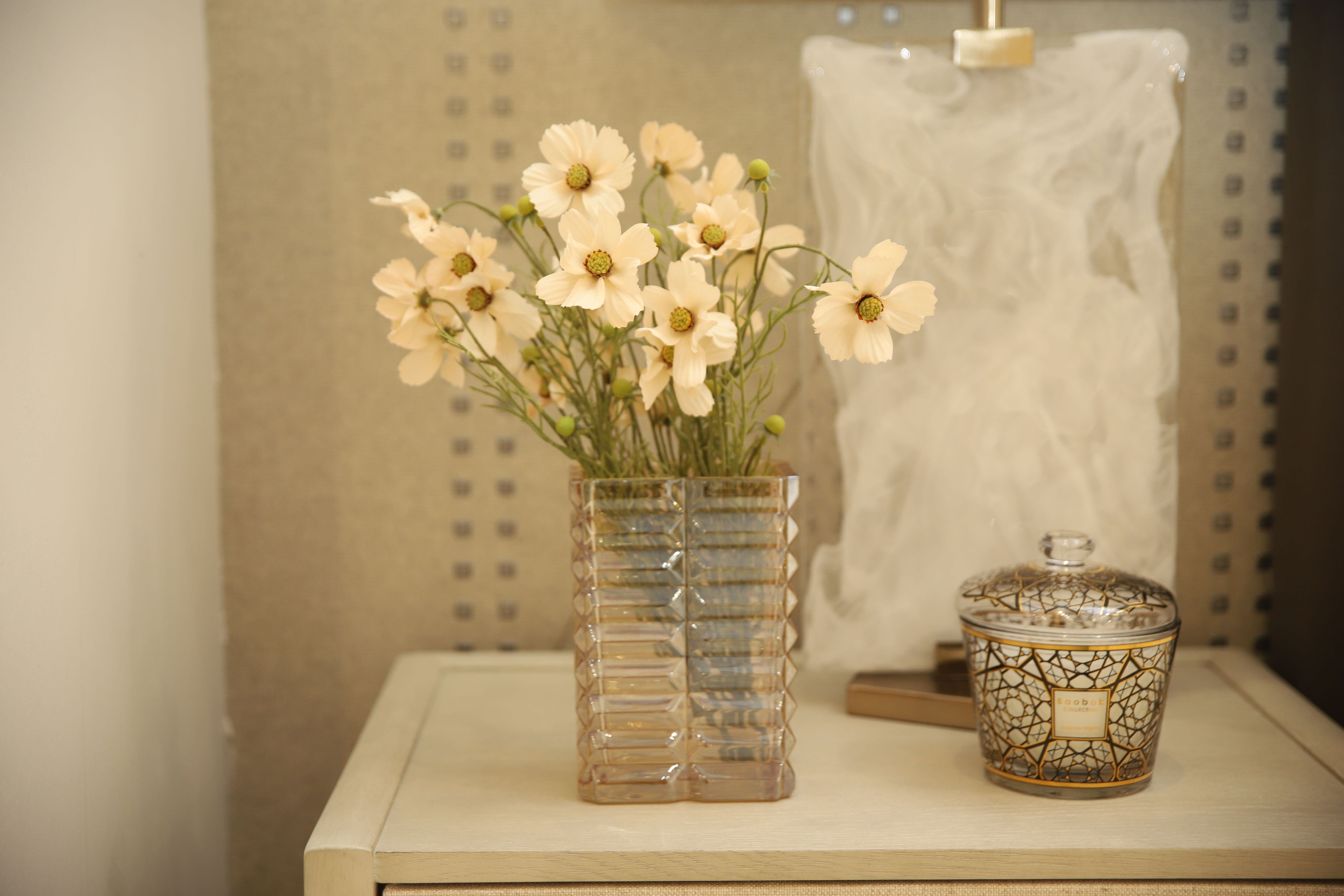 Textured Block Vase