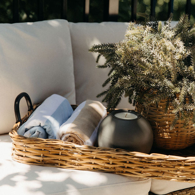 Round Outdoor Candle