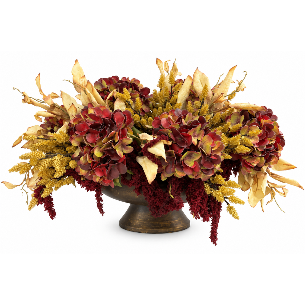 DH Mulberry Harvest Pedestal Arrangement