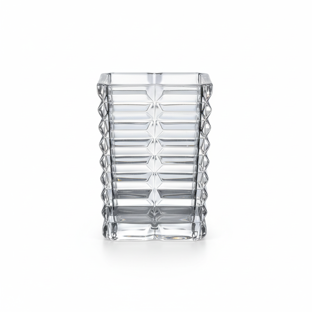 Textured Block Vase