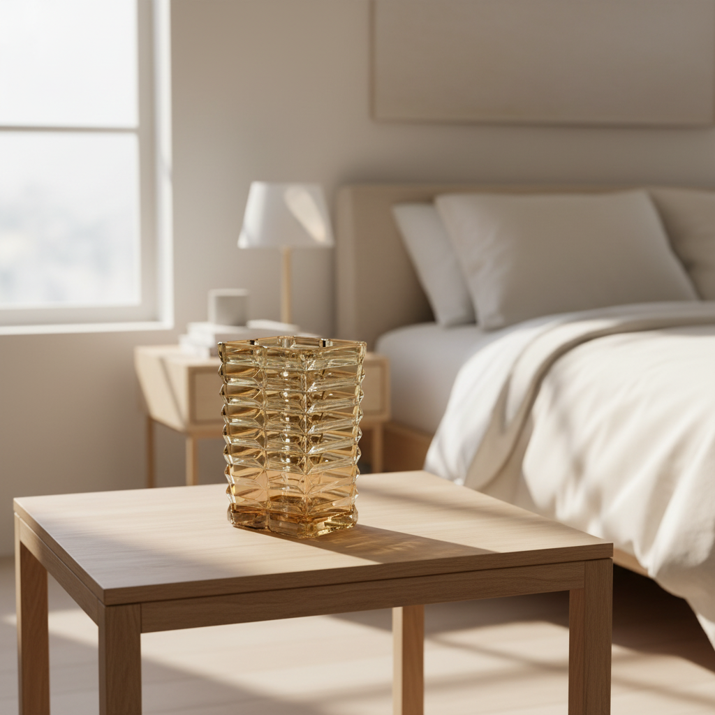 Textured Block Vase