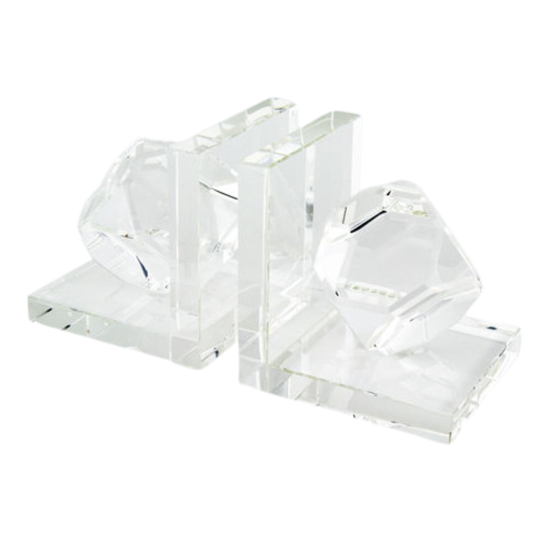 Crystal Bookends