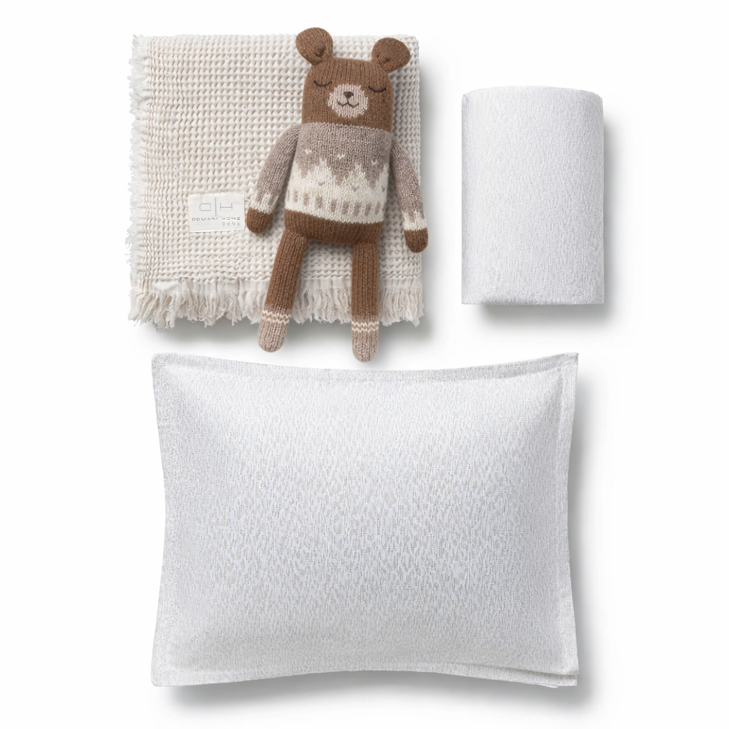 Hazy Muslin Crib Gift Set