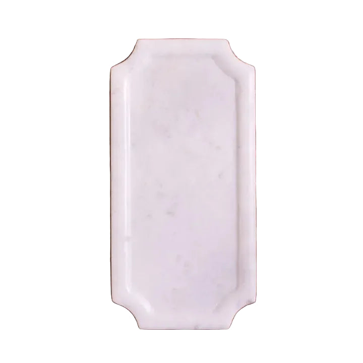 White Marble Framed Board