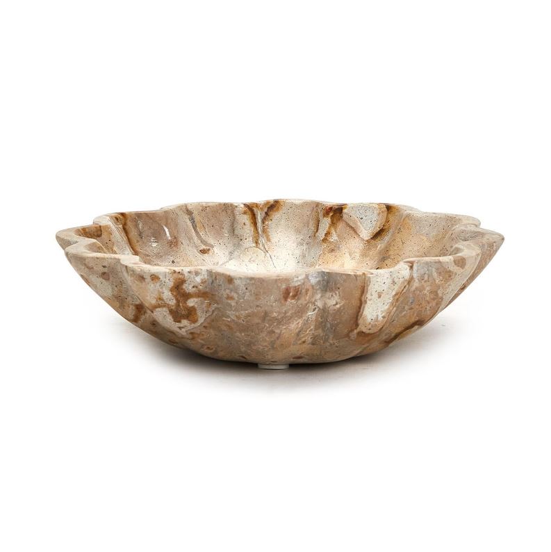 Brown Marble Bowl
