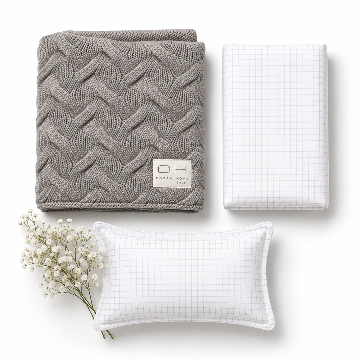 Oxford Crib Gift Set