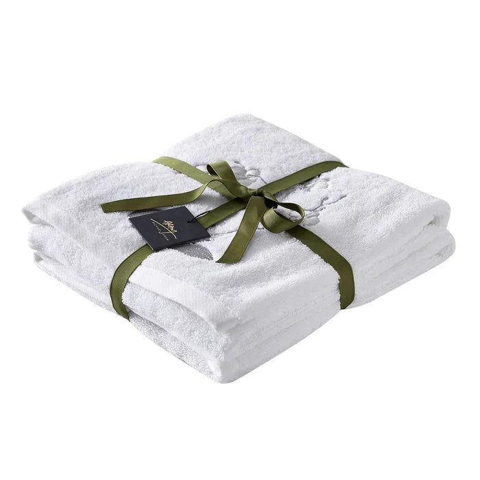 Michael Aram Orchid Set Of 2 Guest Towels