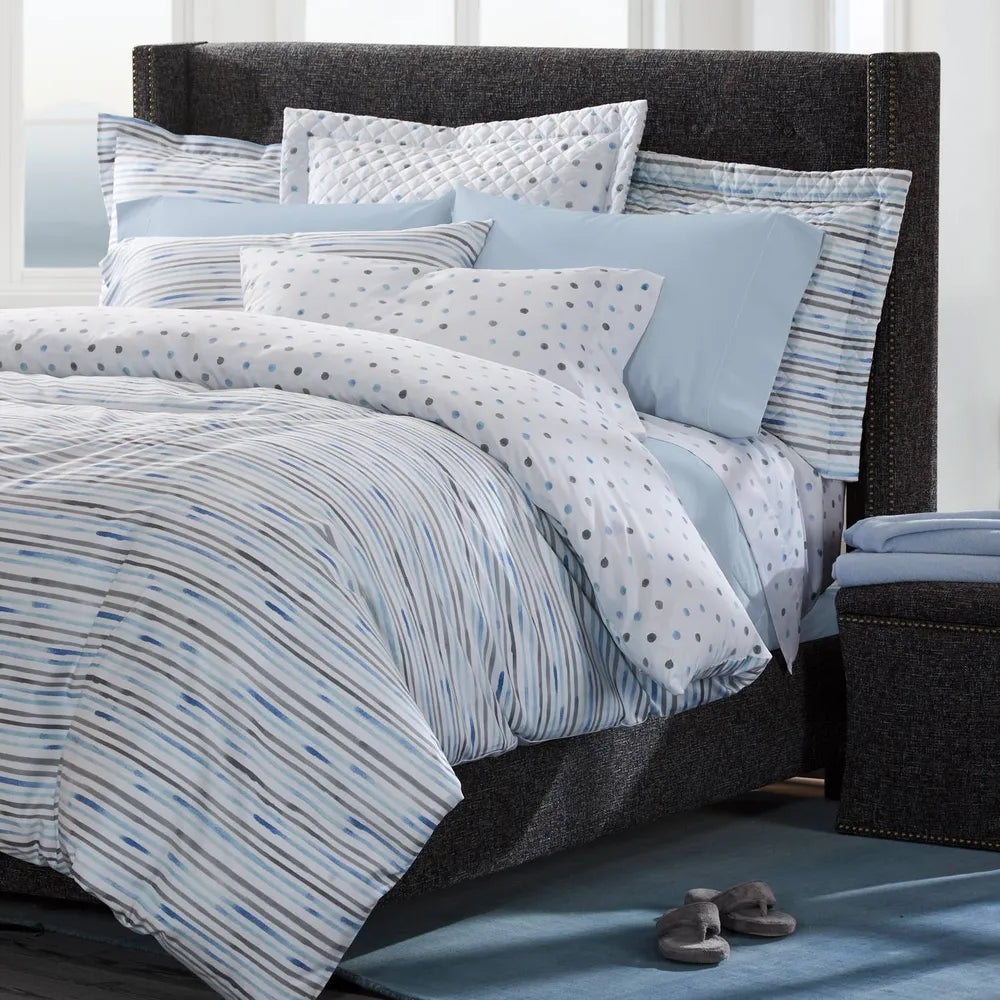 Marlow Watercolor Sateen Duvet Cover