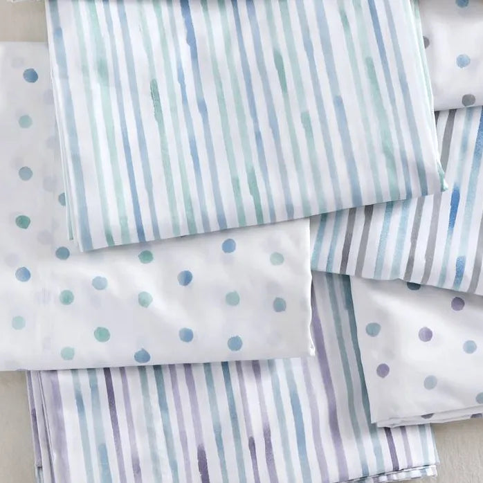 Marlow Watercolor Sateen Duvet Cover