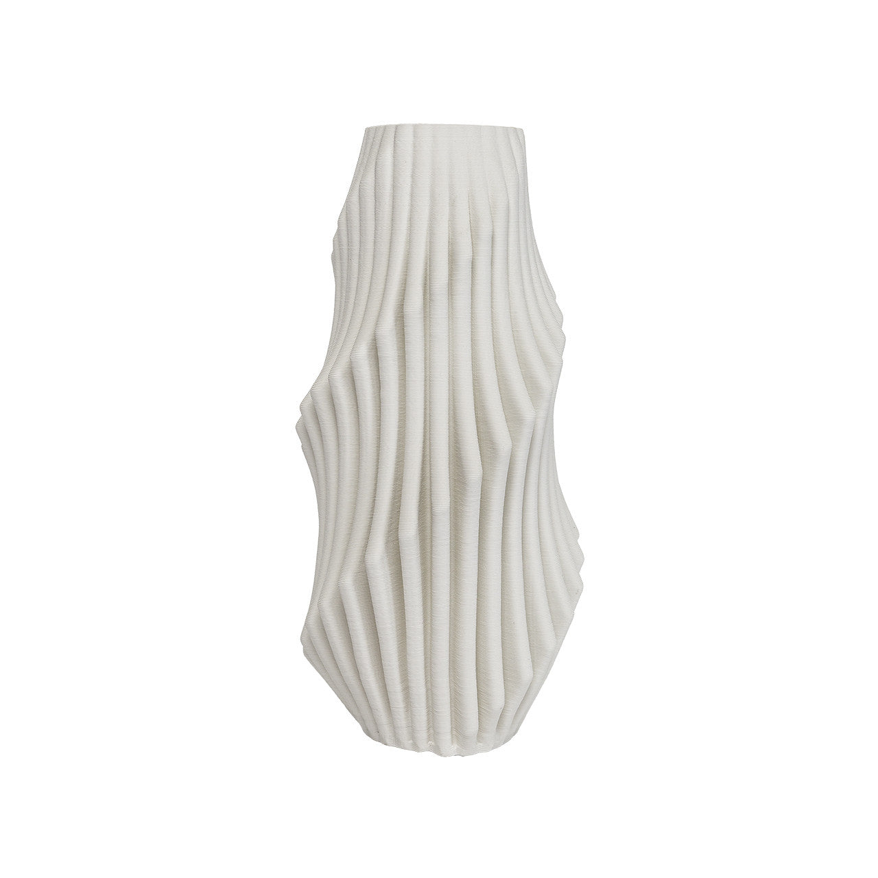 Spearman White Textured Vase