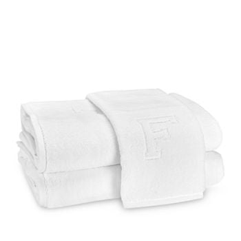 Matouk Auberge Monogrammed Hand Towel