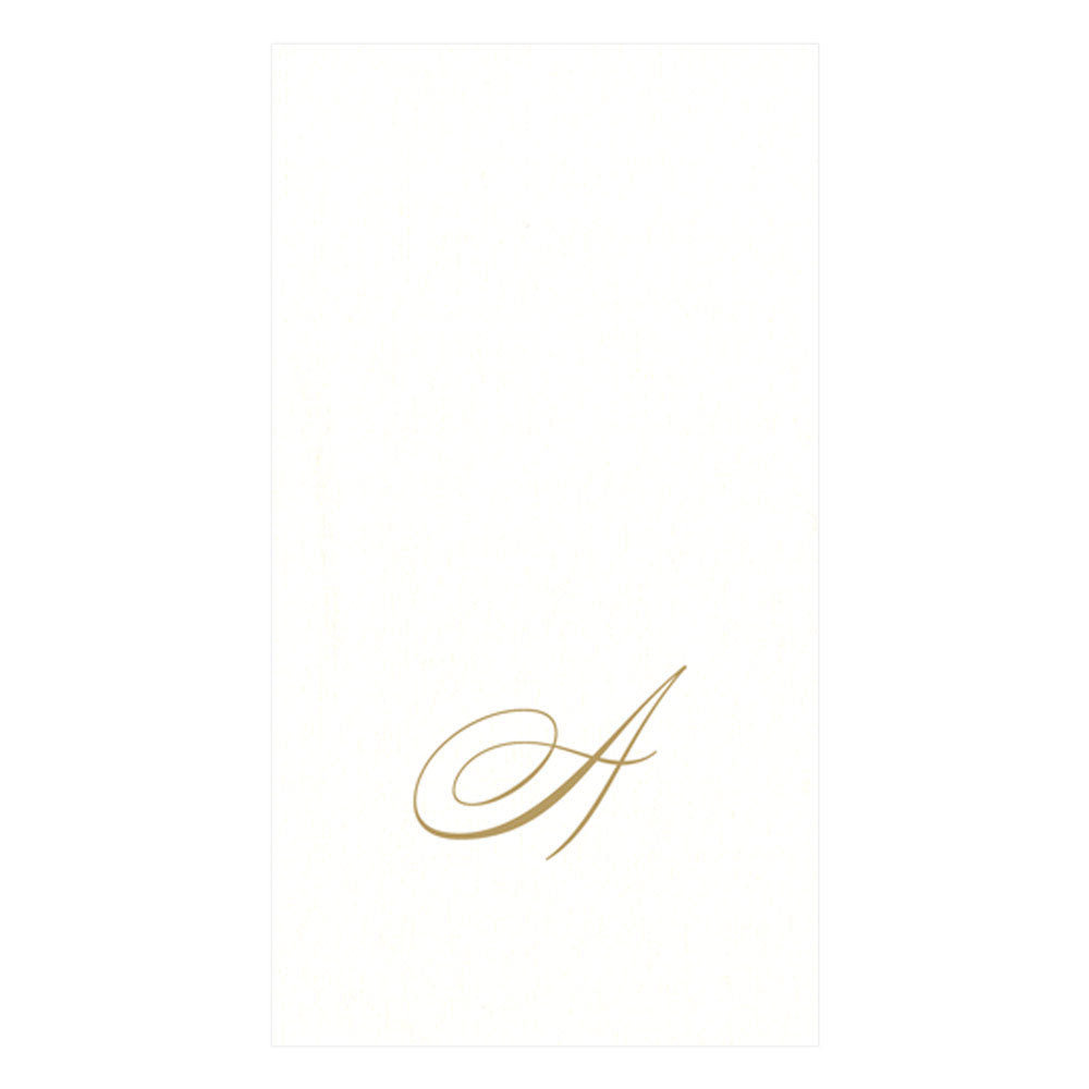 Caspari Airlaid Napkins Gold