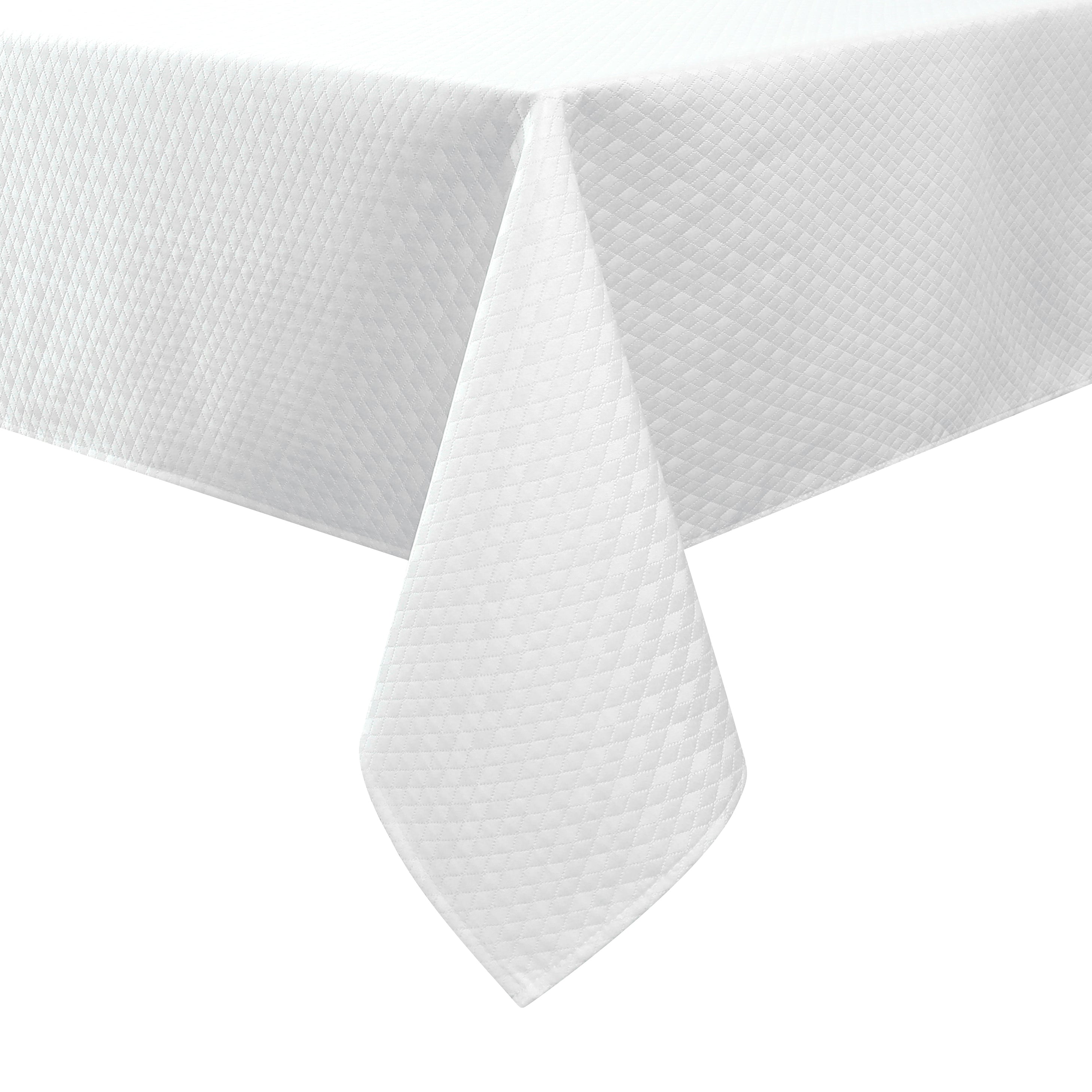 Diamond White Tabelcloth