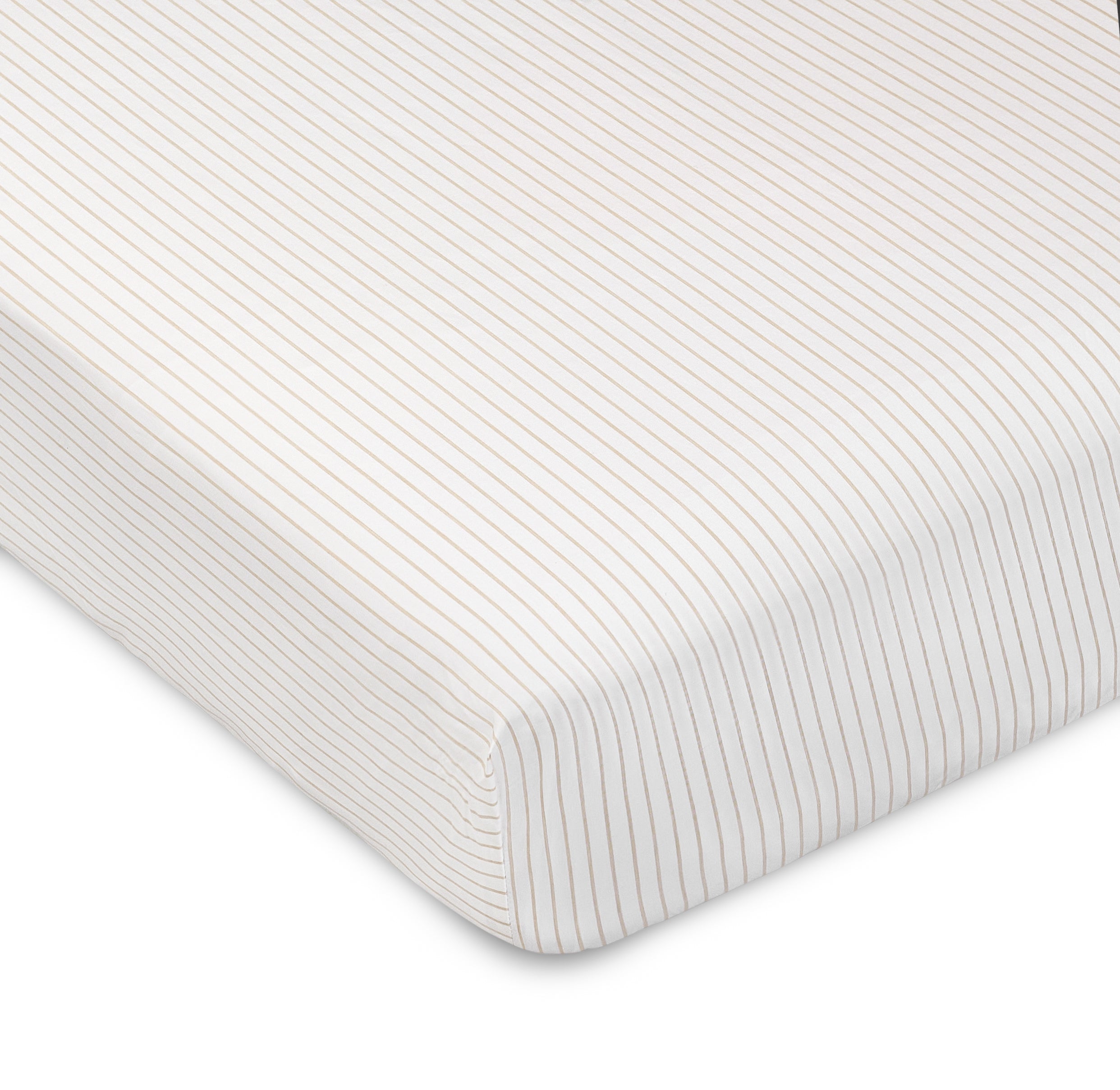 DH Beige Stripe Fitted Sheet