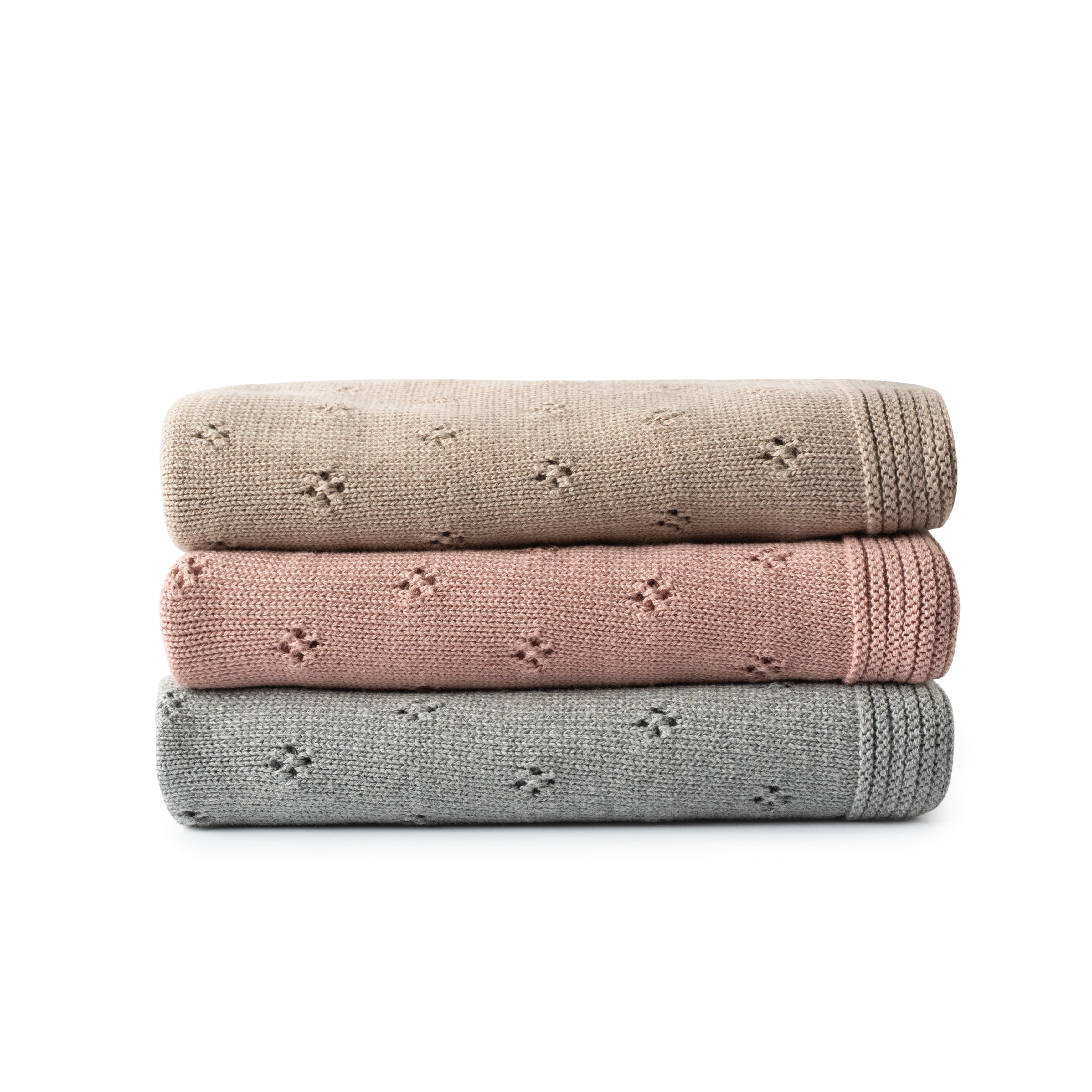 DH Flower Pink Baby Blanket