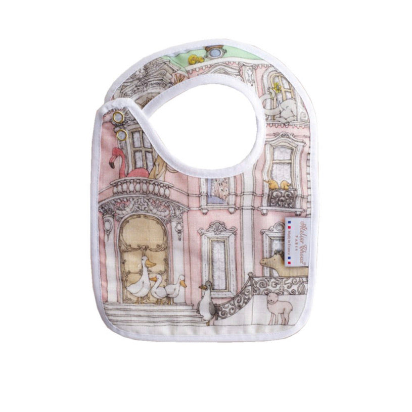 Atelier Choux Monceau Mansion Baby Bib