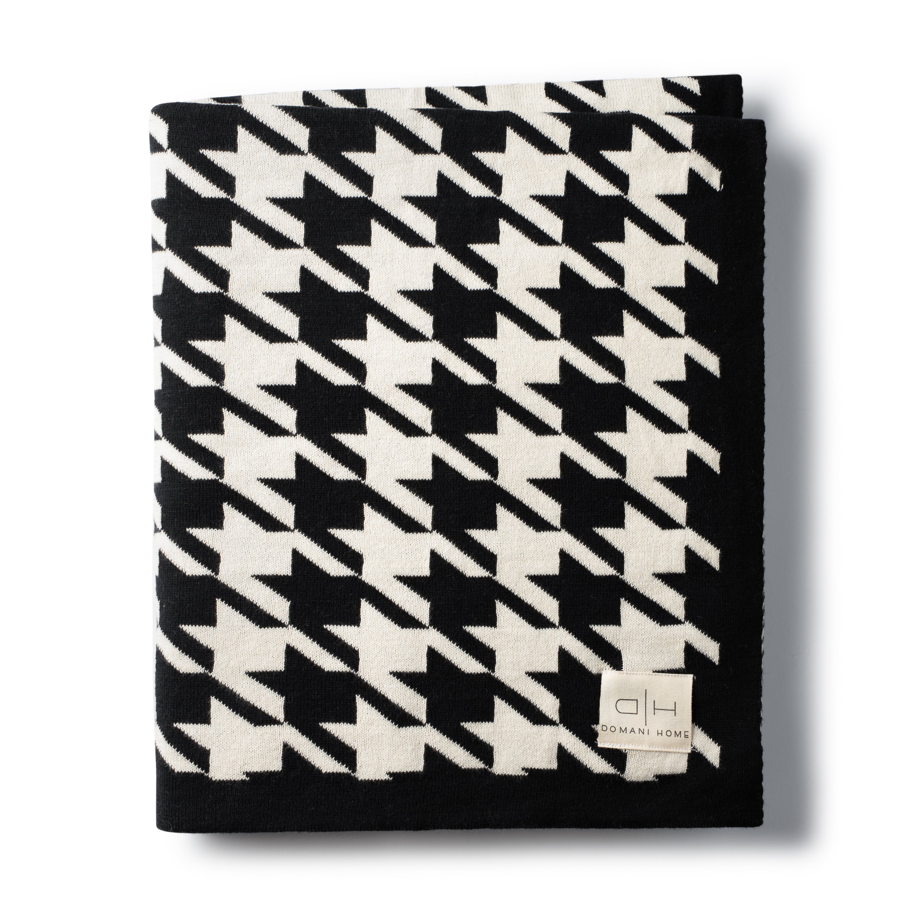 Houndstooth discount throw blanket