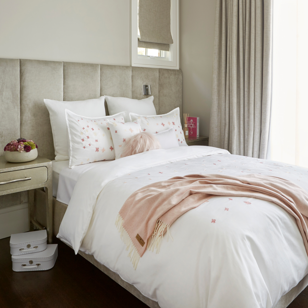 DH Grace Duvet Set  Grey sheets, Duvet sets, Pink sheets