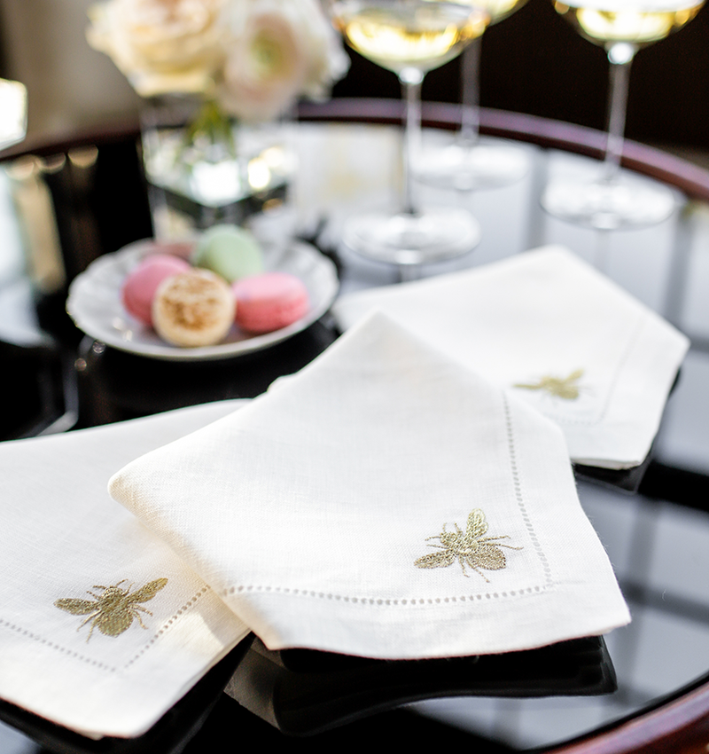 Sferra Bombo Dinner Napkins Set Of 4