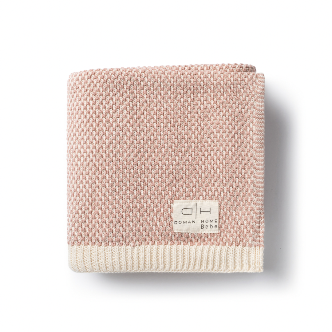 DH Brunello Rose Baby Blanket