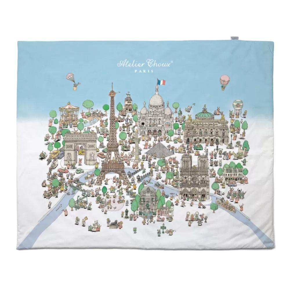 Reversible Quilt Carousel / Paris