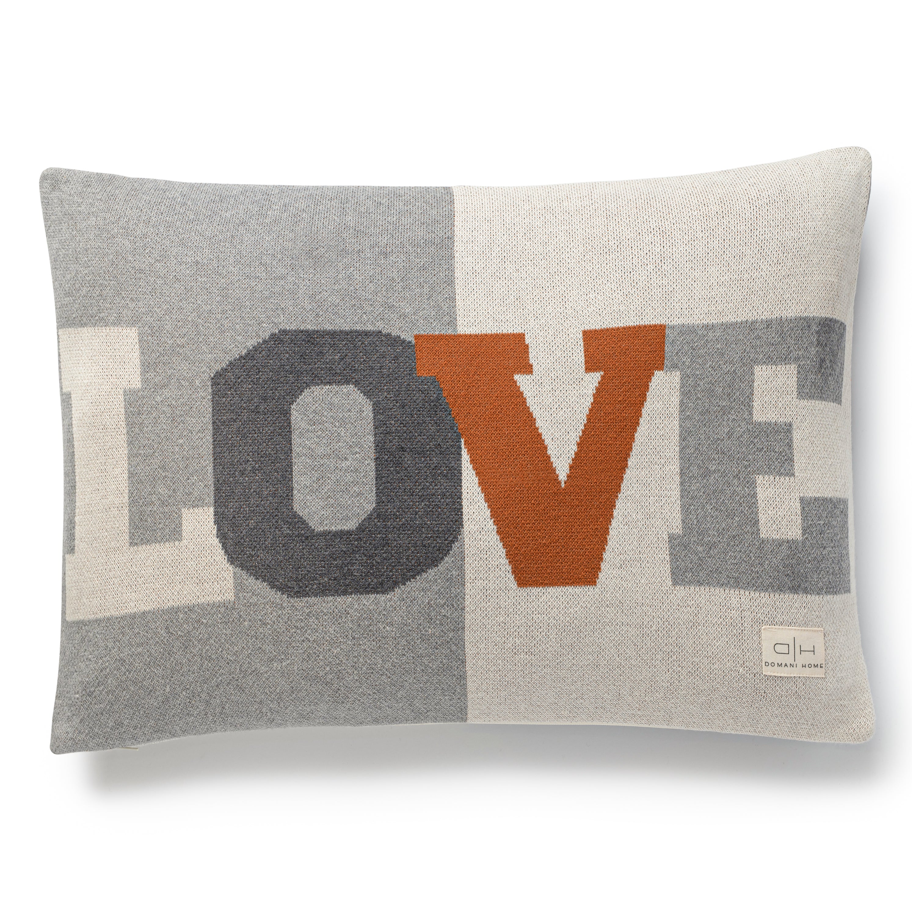 DH Rust Love Pillow