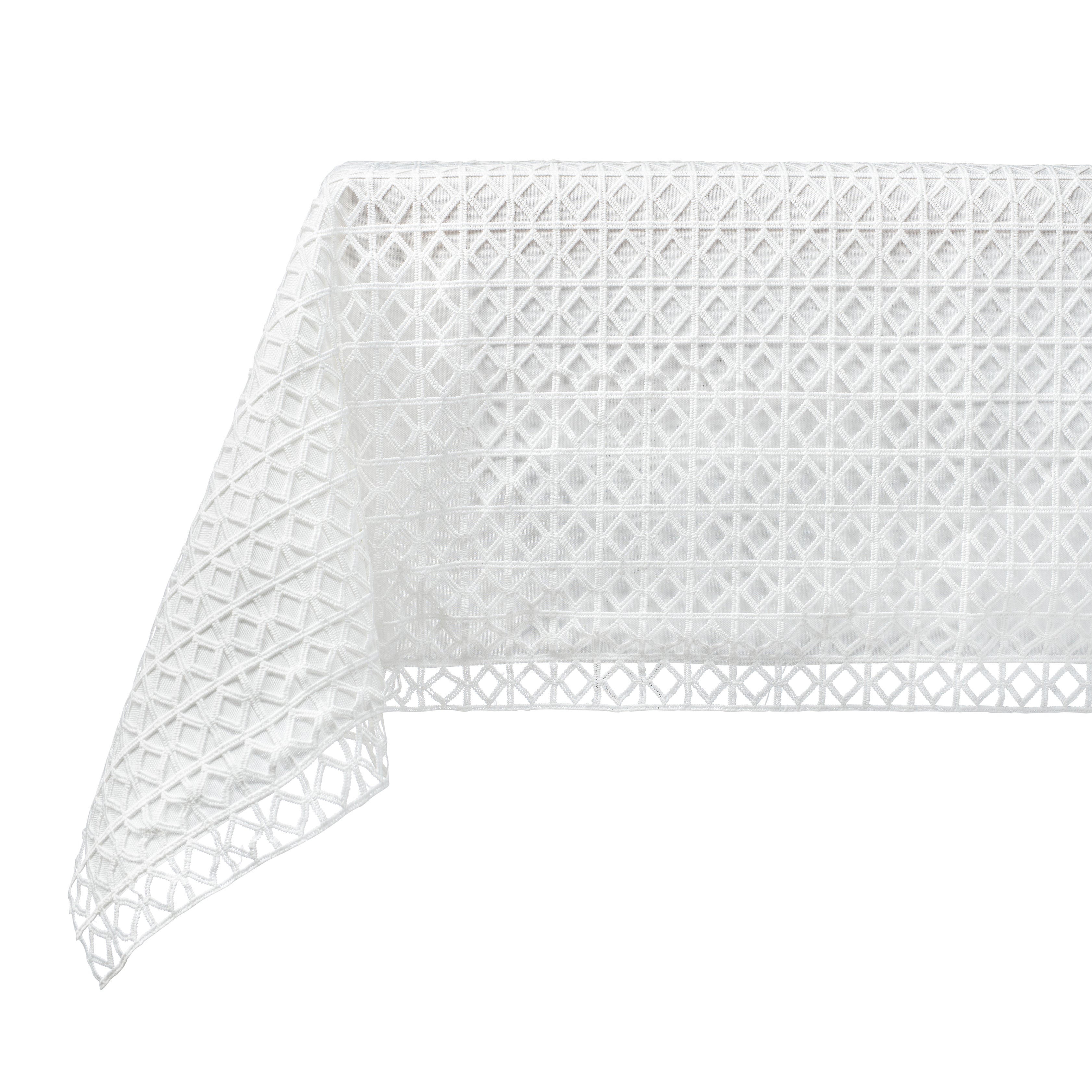 Diamond Lace Tablecloth