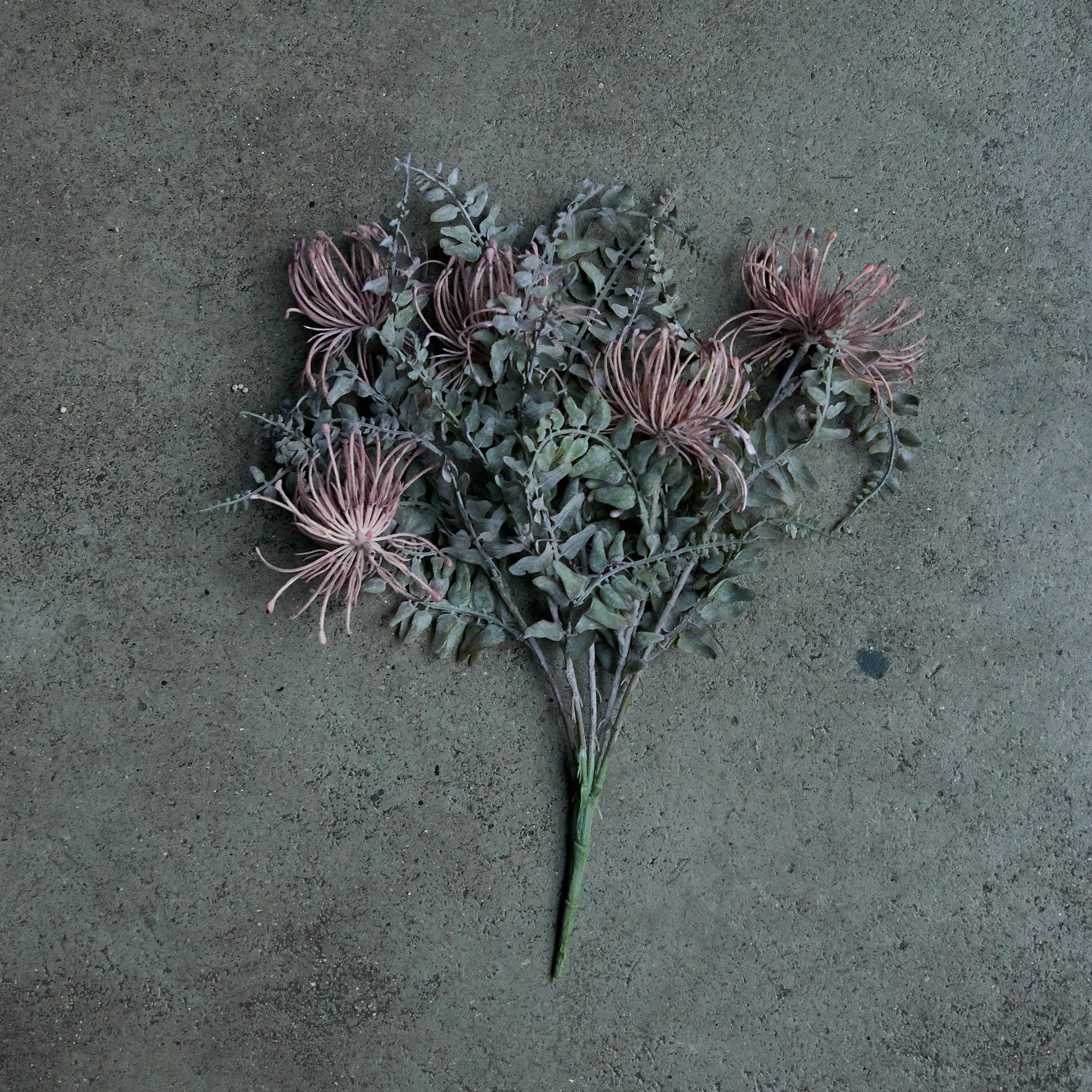 Artificial Leucospermum Bush