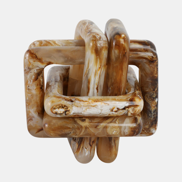 Marbled Resin Knot