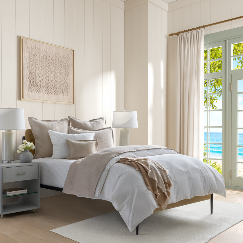 DH Golden Stripe Sham