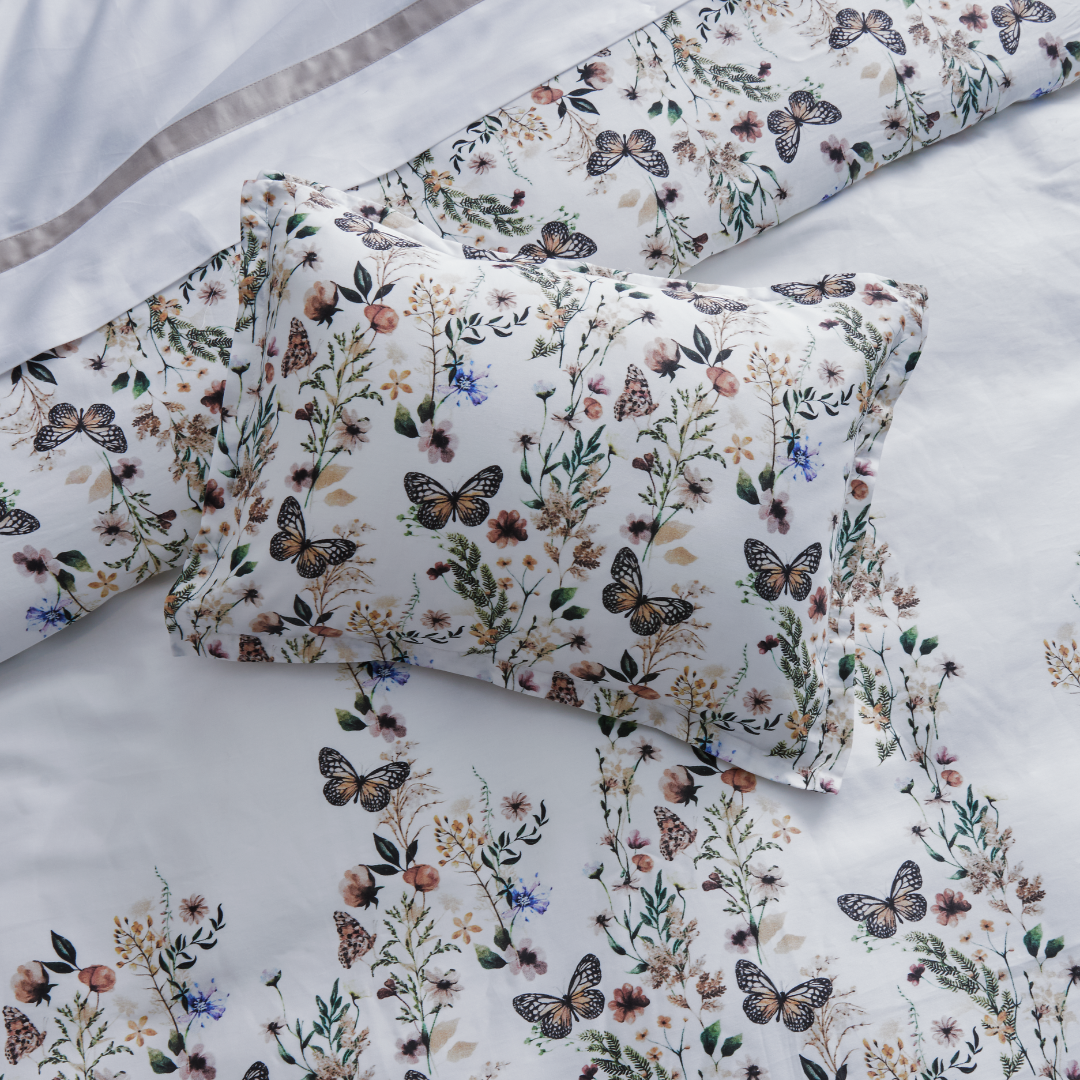 DH Jouy Papillon Linen Set 4PC